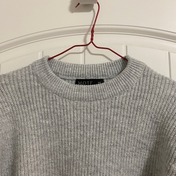 Knit Grey Sweater - Picture 2 of 3